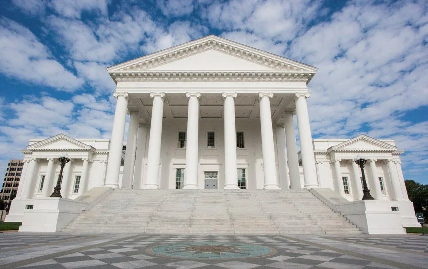 Virginia state courthouse.